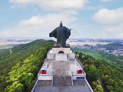 5A风景区芒砀山汉文化旅游区大汉雄风高清图片