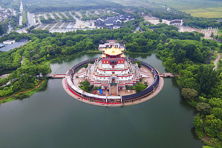 孔雀城5A风景区无锡灵山大佛五印坛城背景