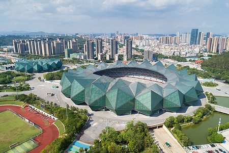 深圳福田深圳龙岗大运中心背景