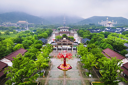 5A风景区芒砀山汉文化旅游区汉梁孝王墓高清图片