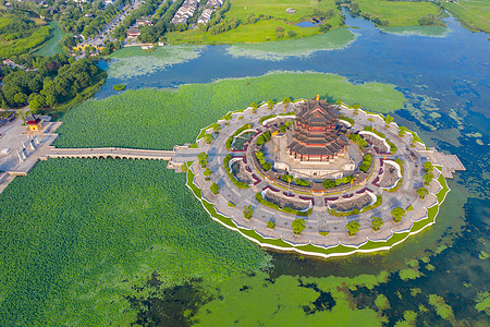 双龙寺苏州重元寺航拍背景