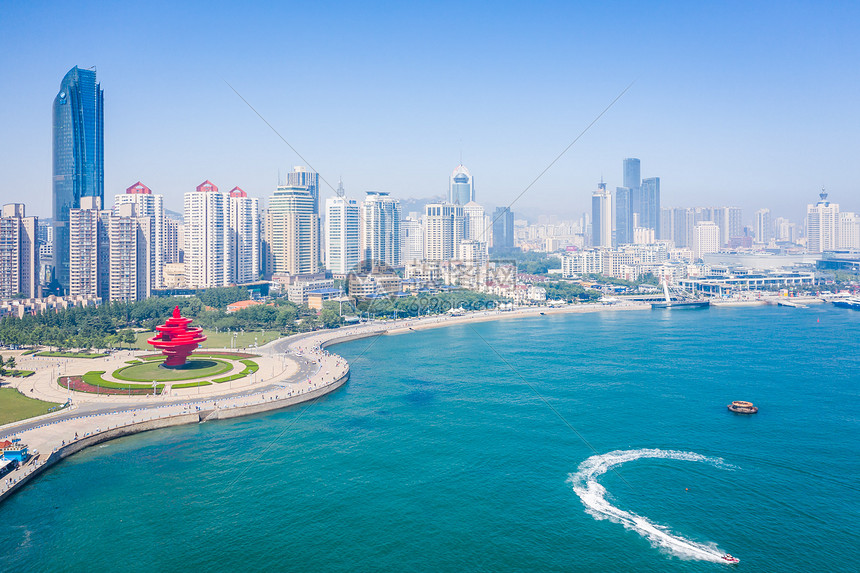 青岛奥体中心高清图片下载-正版图片501771751-摄图网
