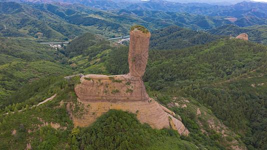 承德磬锤峰自然风光背景图片