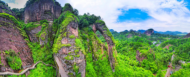 5A风景区世界遗产龙虎山地标象鼻山图片