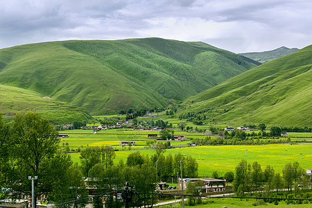 四川八美草原风光图片