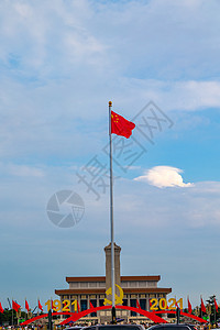 天安门广场景观图片