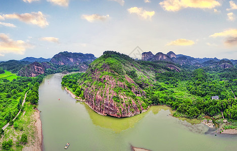 靖边丹霞自然风景区5A风景区龙虎山丹霞地貌背景