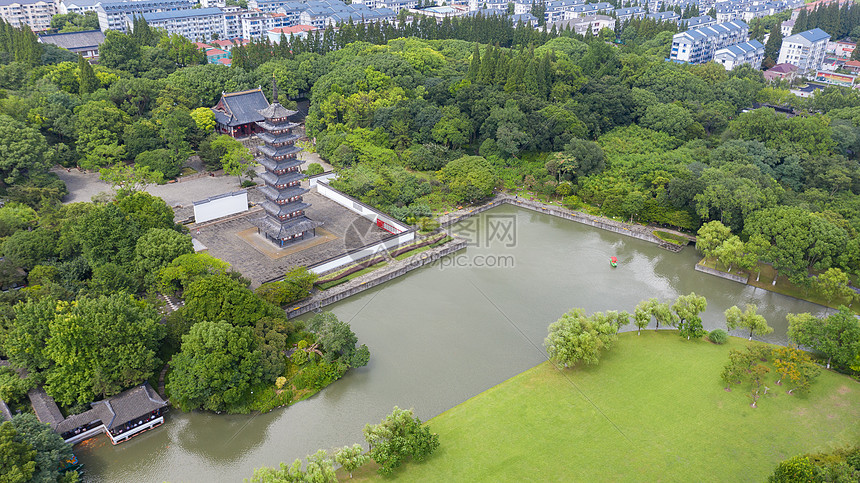 上海松江方塔园古建筑图片