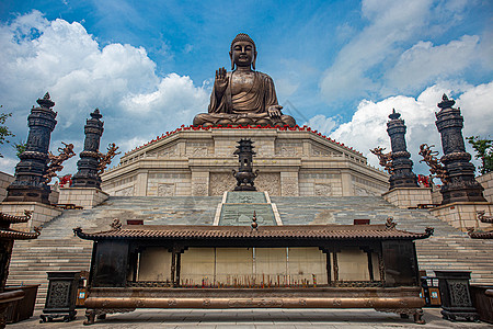 六鼎山金鼎大佛场景图片