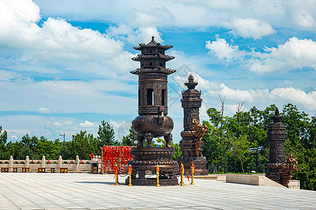 六鼎山香炉香炉山的天空高清图片