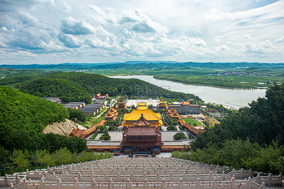 敦化市六鼎山景区图片