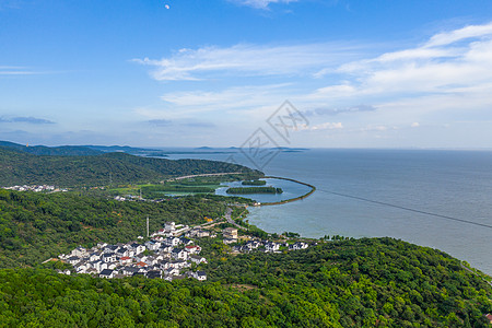 苏州西山苏州吴中太湖西山风景区背景