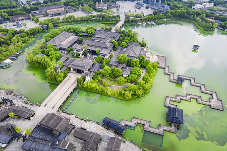 淹城春秋乐园5A风景区常州春秋淹城风景区背景