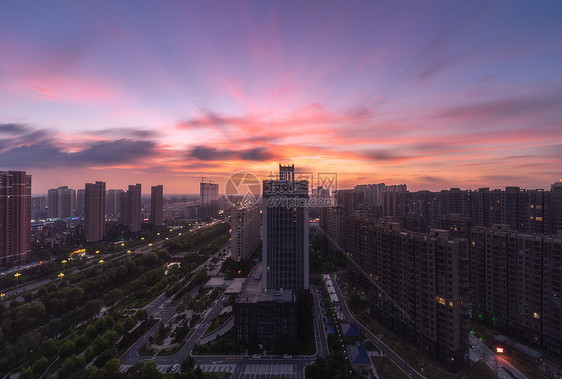 沿海地区城市风光图片