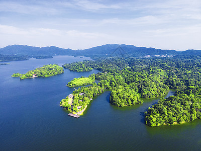 湘湖景区4A风景区新余仙女湖景区背景