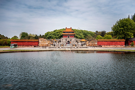 明显陵背景图片