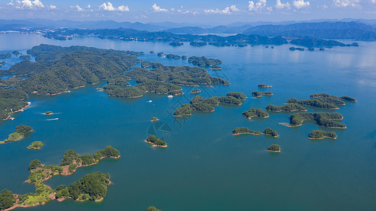 浙江淳安千岛湖浙江杭州千岛湖风光背景