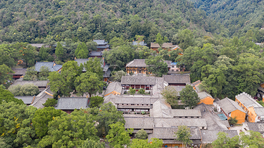 浙江天台山国清寺风光图片