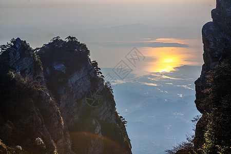 庐山风景区国家5A级景区江西庐山景区含鄱口背景