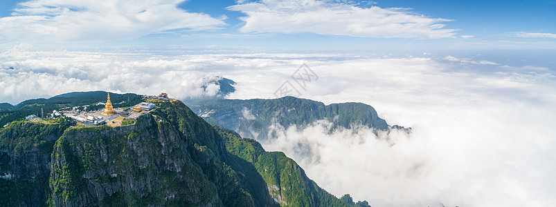 峨眉山金顶风光图片