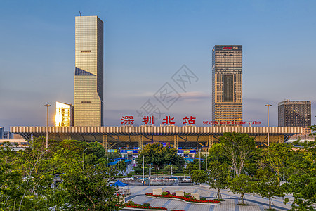 深圳北站背景图片