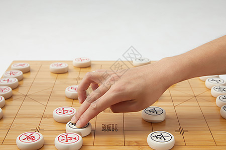 象棋对弈图片