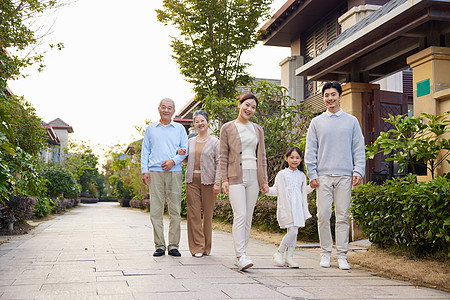 奶奶孩子幸福家庭形象背景