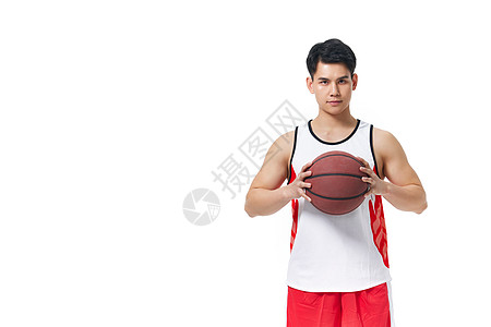 篮球教练打篮球的男性形象背景