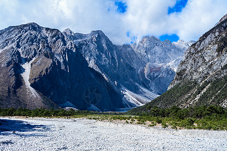 云南丽江玉龙雪山5A景区自然风光图片