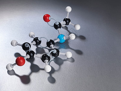 分子模型背景图片