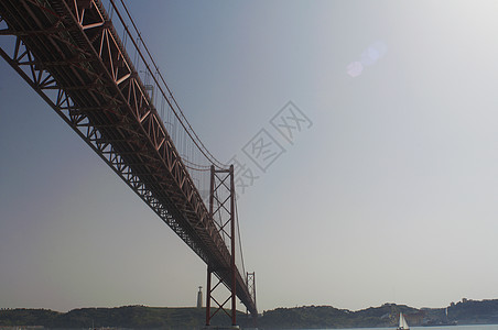 桥梁低角度视图图片