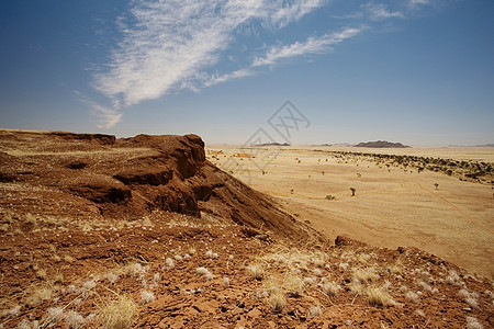 沙漠景观中的山坡图片
