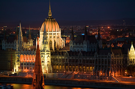 匈牙利夜景图片