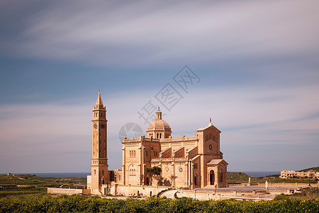 马耳他戈佐塔皮努圣女神殿背景图片
