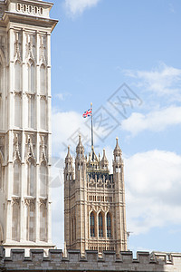英国伦敦威斯敏特修道院联旗图片