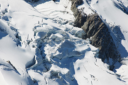 法国上萨瓦埃查莫尼克斯布朗冰川山脉图片