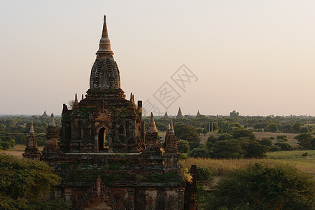 北面和南古里寺庙缅甸巴根图片