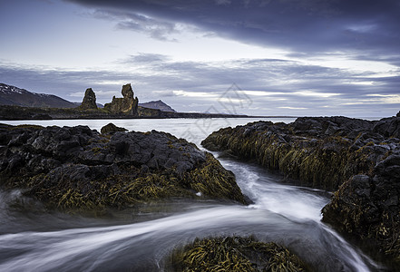冰岛斯奈费尔斯半岛退潮图片