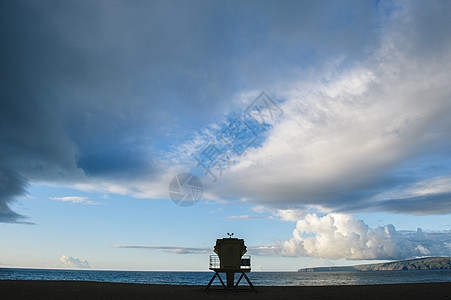 夏威夷毛伊岛海岸守望塔图片