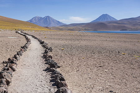 智利圣佩德罗阿塔卡马沙漠路图片