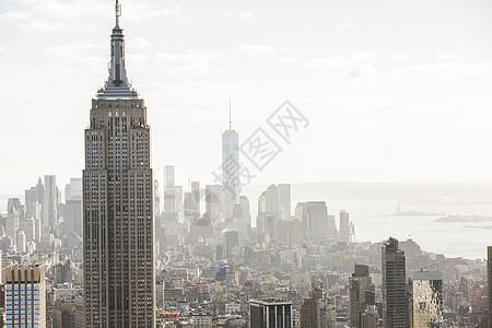美国纽约州市帝国大厦图片