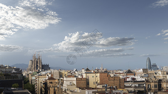 巴塞罗那天线加泰尼亚西班牙欧洲风景图片