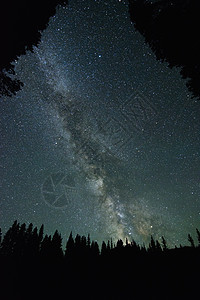 加拿大不列颠哥伦比亚省彭蒂顿镍普拉塔省公园银河系图片