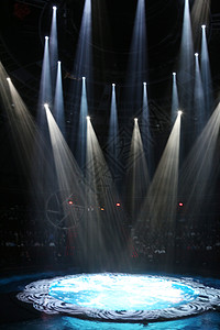 剧院内舞台与灯光图片