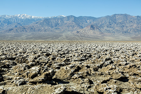 干旱地带地面破碎的美国谷公园图片