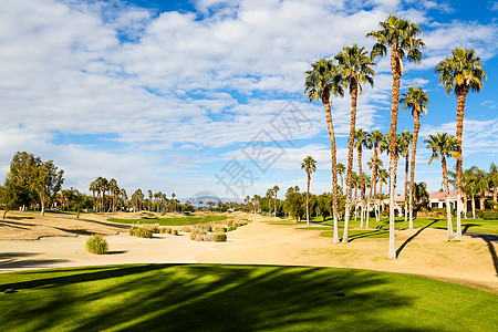 摄影运动空旷高尔夫球场图片