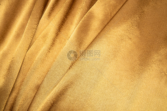 品质水平构图满画幅金色丝绸图片
