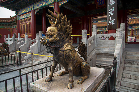 北京故宫铜像图片