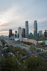 城市CBD的摩天大楼景象图片