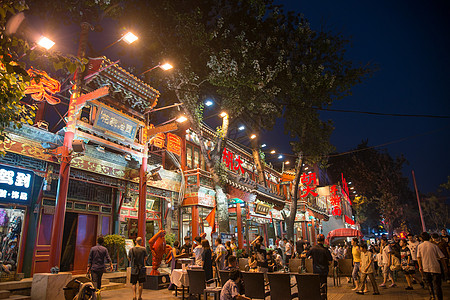 生活广场北京城市建筑购物广场背景